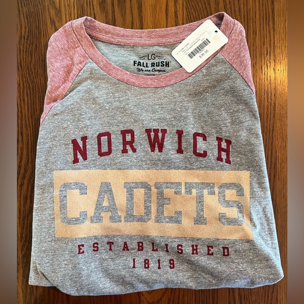 Norwich Cadets Shirt. "Fall Rush" FallRush